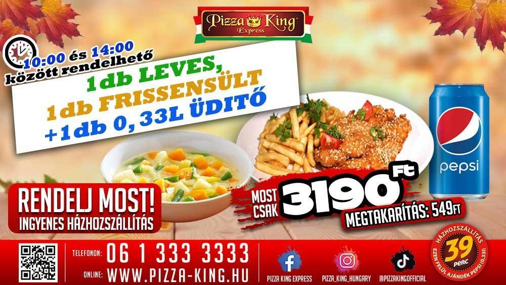 Pizza King Győr - Online rendelés - Házhozszállítás